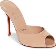 Christian Louboutin Me Dolly Peep Toe Slide Sandal