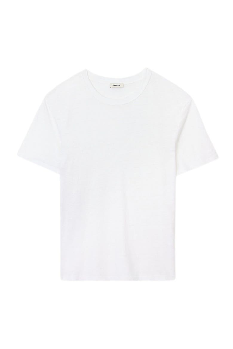 Certified Linen T-shirt, Alternate, color, WHITE