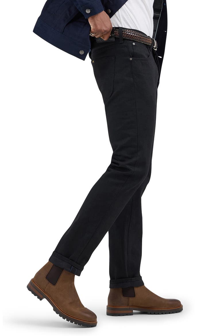 101 S Regular Tapered Leg Jeans, Alternate, color, DRY BLACK