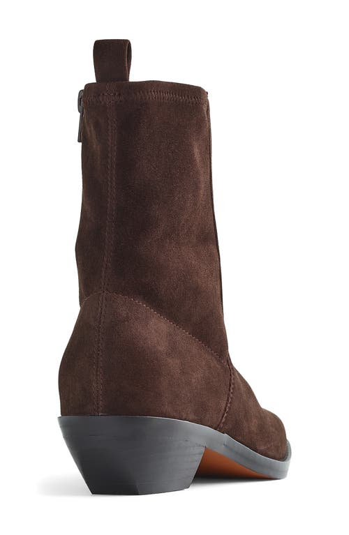 Madewell The Idris Ankle Boot In Brown