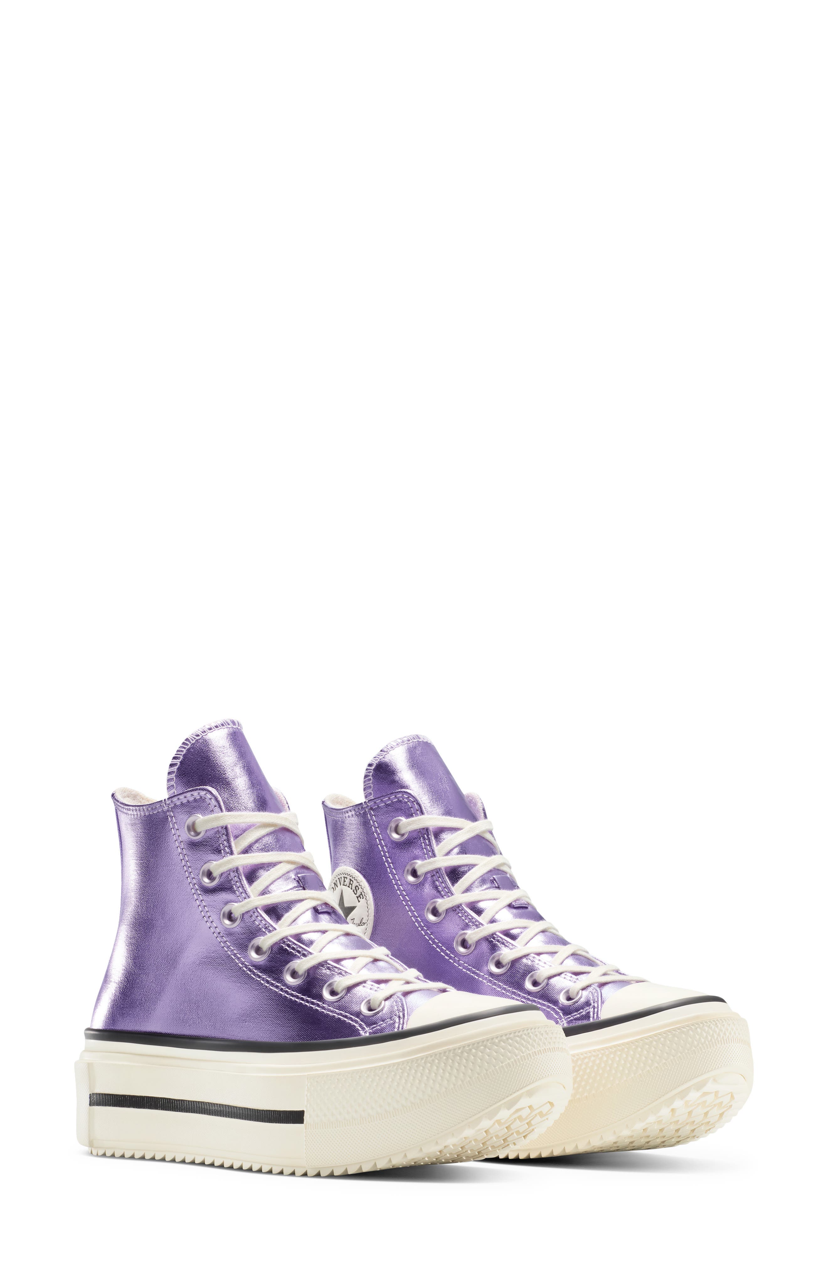 k*r様 Converse Chuck Taylor 70s Hi パープル 2 Gender Inclusive Chuck Taylor® All Star® Double Stack High Top