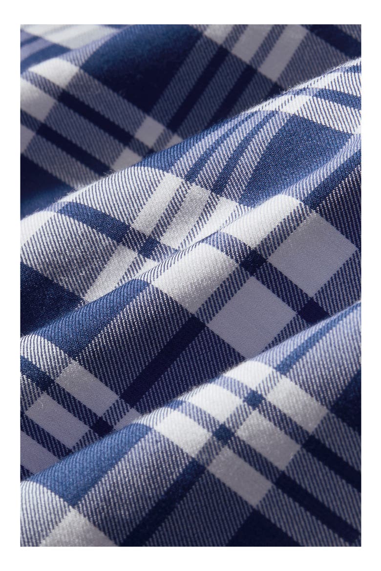 Kennedy Trim Fit Button-Down Shirt, Alternate, color, MIDNIGHT NAVY BECKETT PLAID