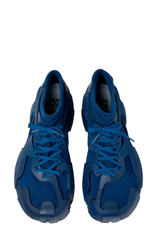 Camperlab Tossu Mixed Media Sneaker In Navy