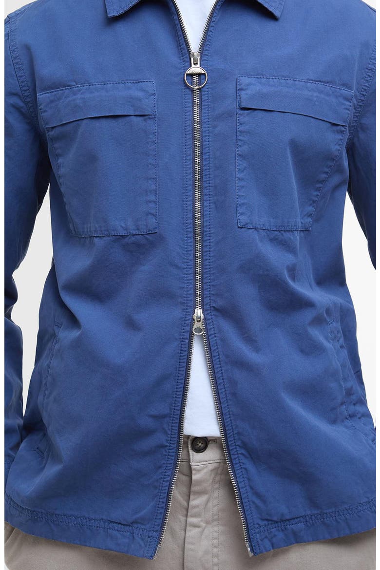 Glendale Zip Overshirt, Alternate, color, OCEANA