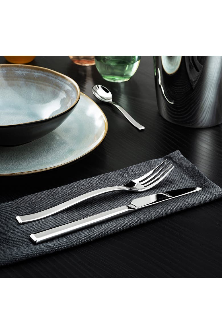 Side 5 Piece Place Setting, Alternate, color, STAINLESS STEEL
