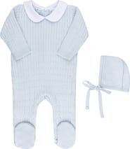 Feltman Brothers Peter Pan Cotton Footie & Hat Set