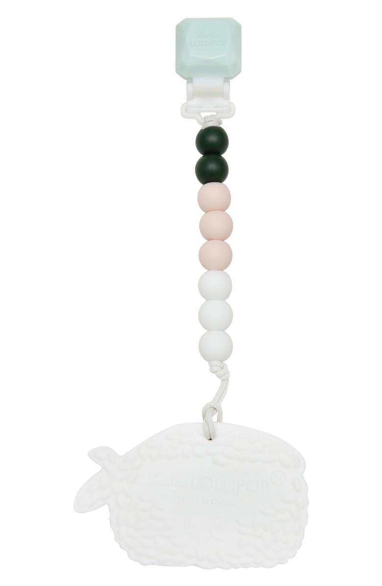 Loulou Lollipop Ebi Teething Toy & Holder, Alternate, color, Multi