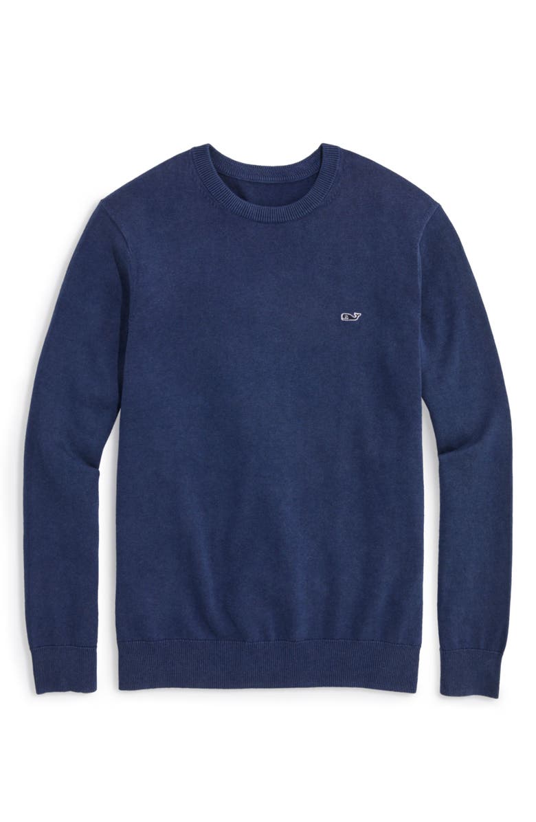 vineyard vines Garment Dyed Cotton Crewneck Sweatshirt, Alternate, color,