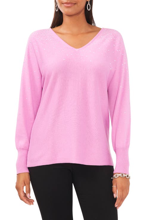 Bling V-Neck Sweater