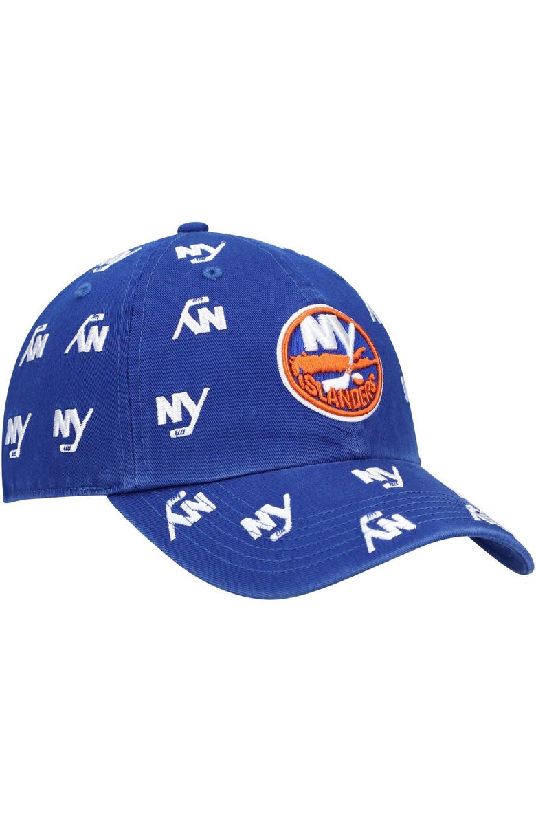 '47 Women's '47 Royal New York Islanders Confetti Clean Up Logo Adjustable Hat, Alternate, color, 