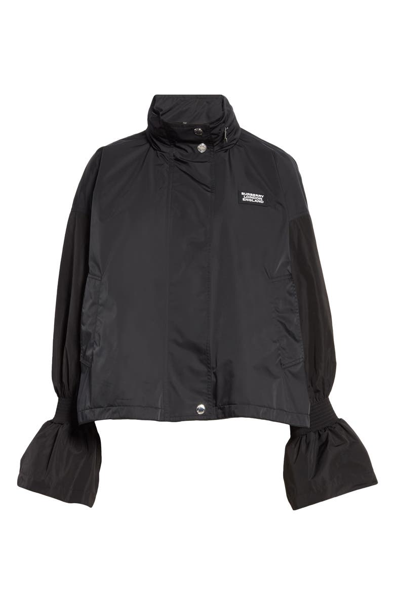 Burberry Neston Flare Cuff Water Resistant Rain Jacket, Alternate, color, 