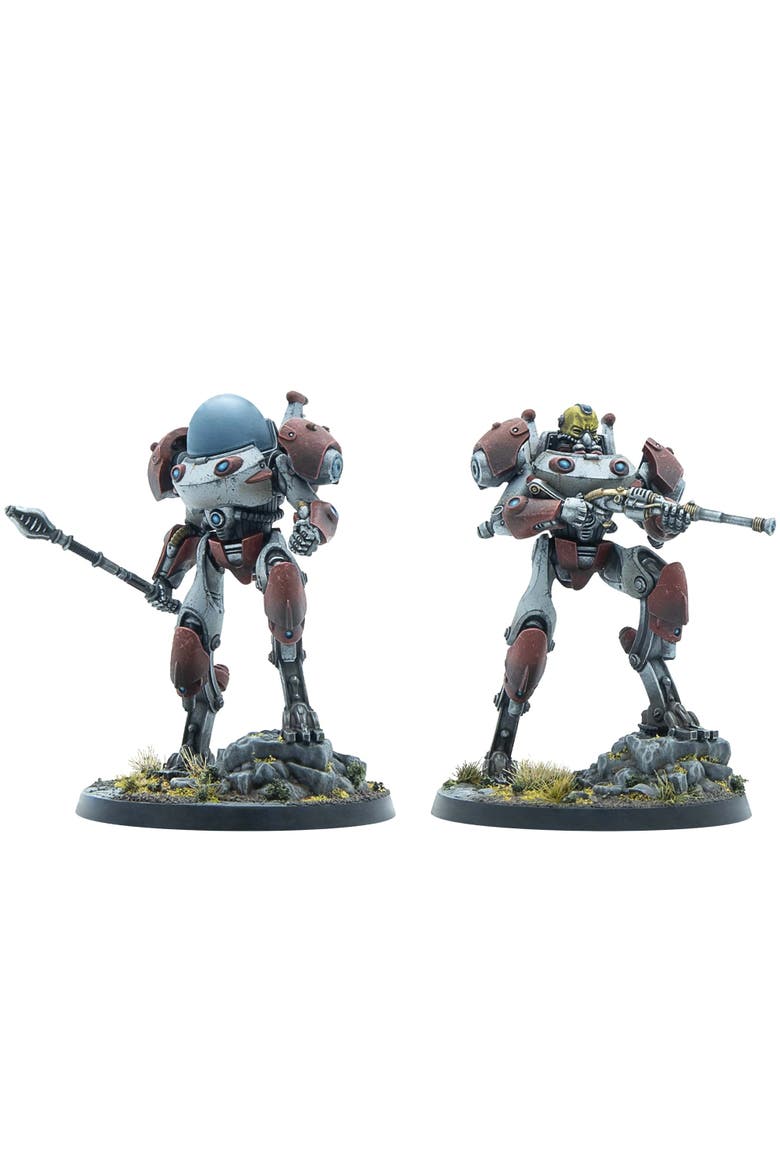 Fallout Miniatures Zetans Alien Invaders, Main, color, Multicolored