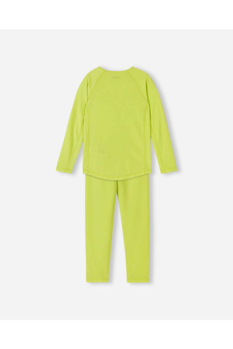 Lani Thermal base layer set, Alternate, color, Bright Lime