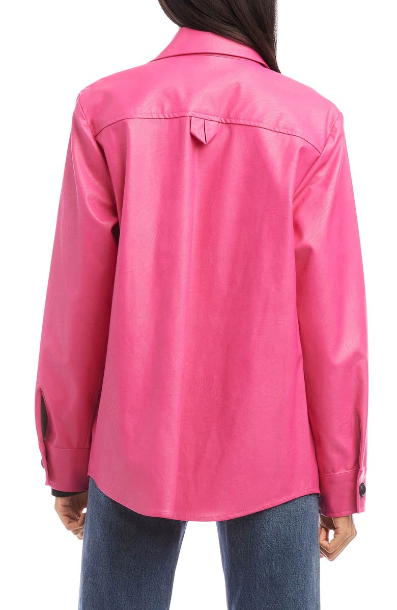 FIFTEEN TWENTY City Faux Leather Jacket, Alternate, color,