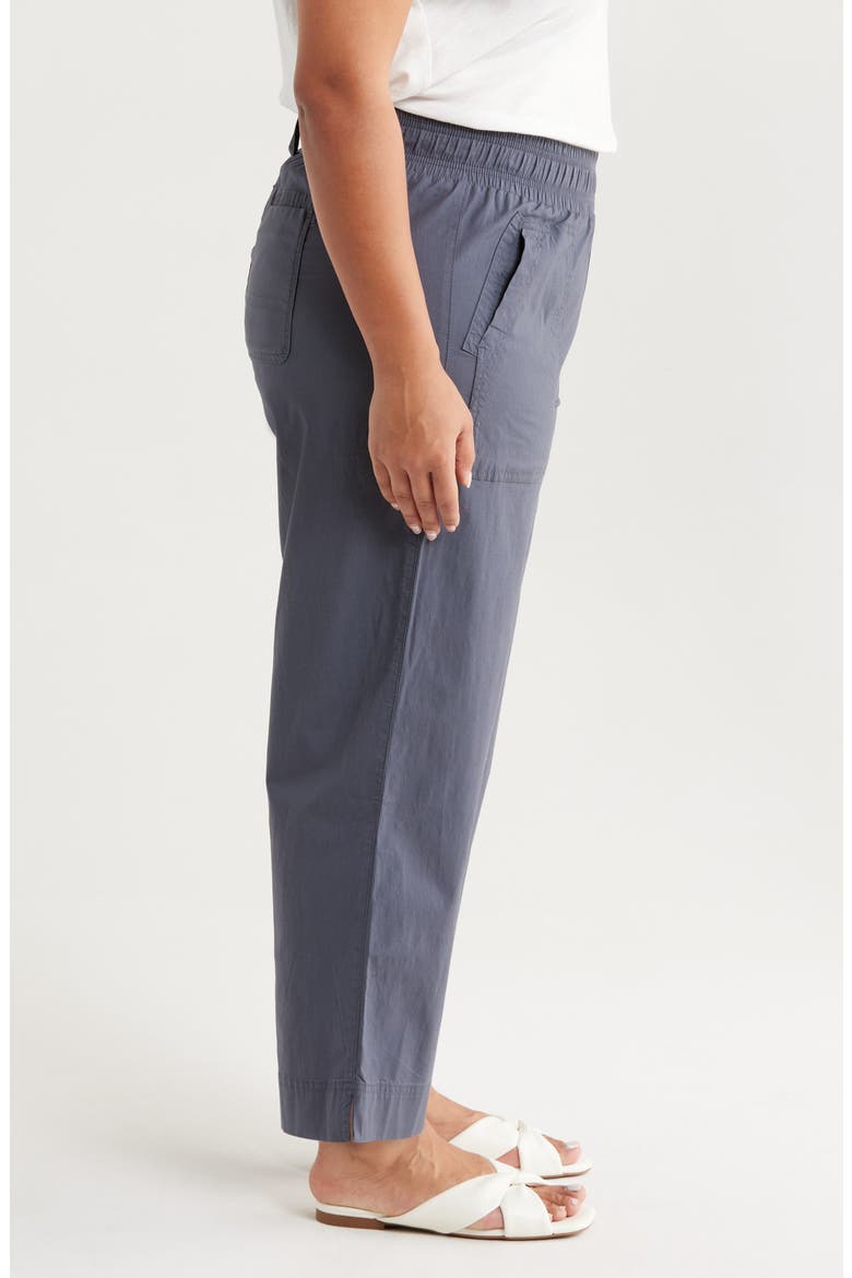 Skyrise Patch Pocket Straight Leg Pants, Alternate, color, SHADOW