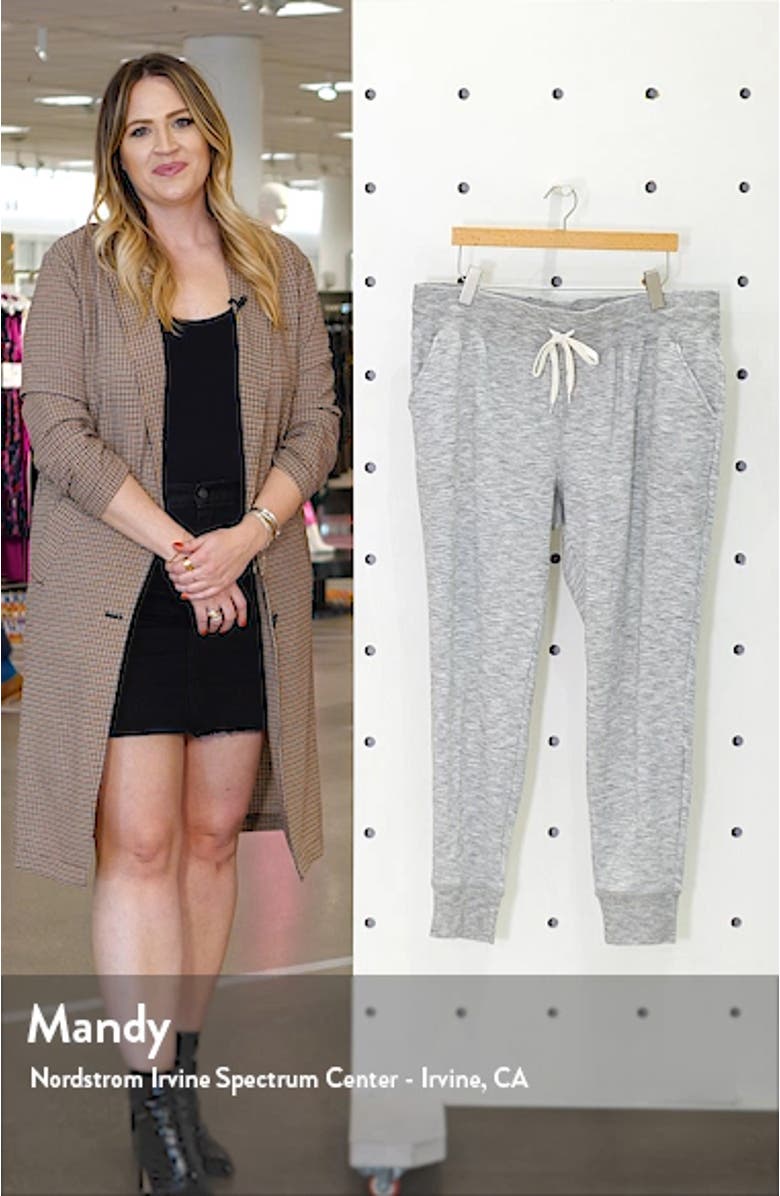 Peaceful High Waist Slim Fit Joggers, sales video thumbnail