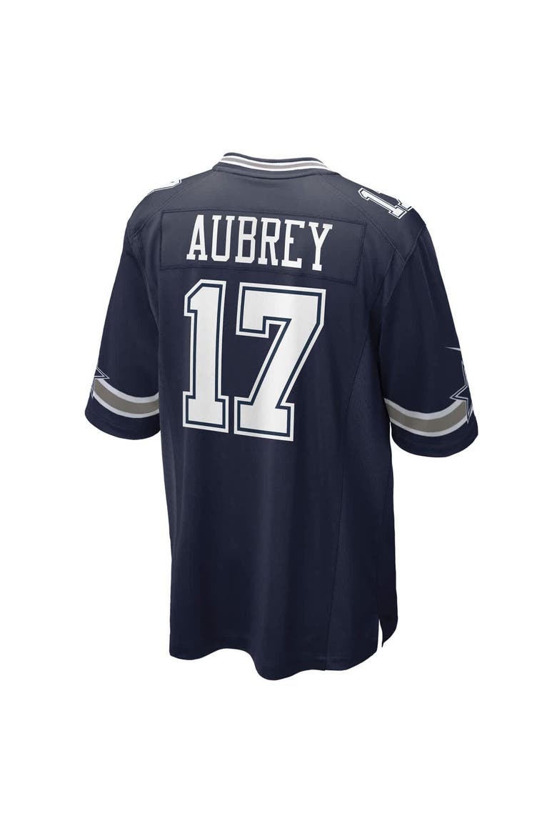 Men's Nike Brandon Aubrey Navy Dallas Cowboys Team Game Jersey, Alternate, color, Navy