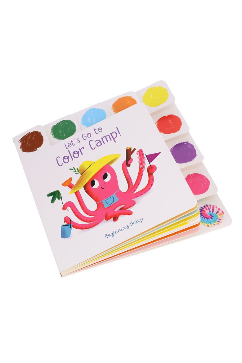 'Let's Go to Color Camp' Board Book, Alternate, color, WHITE MULTI