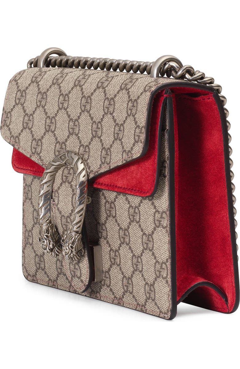 Gucci Mini GG Supreme Shoulder Bag, Alternate, color,