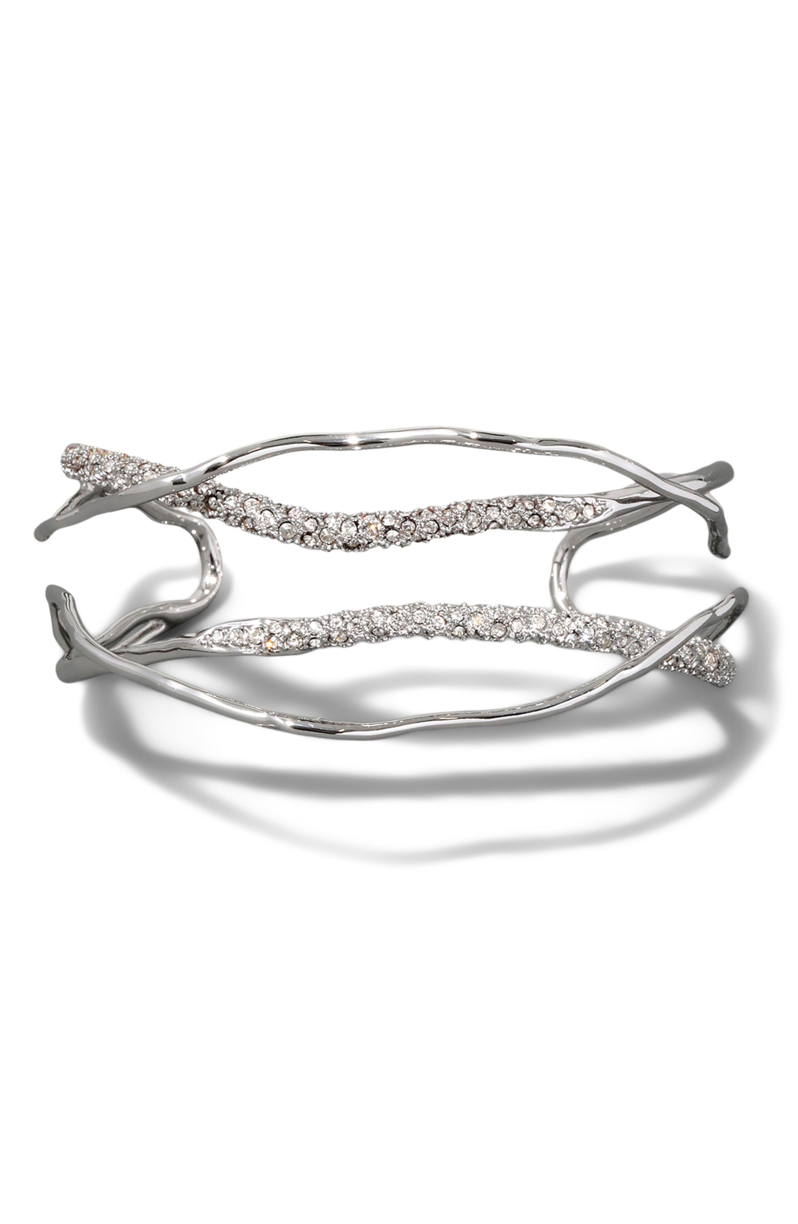Alexis Bittar Solanales Crystal Cuff Bracelet (Women) | Nordstrom