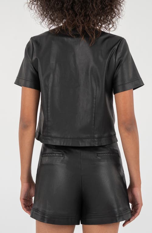 Kut From The Kloth Esmeray Button-up Shirt In Black