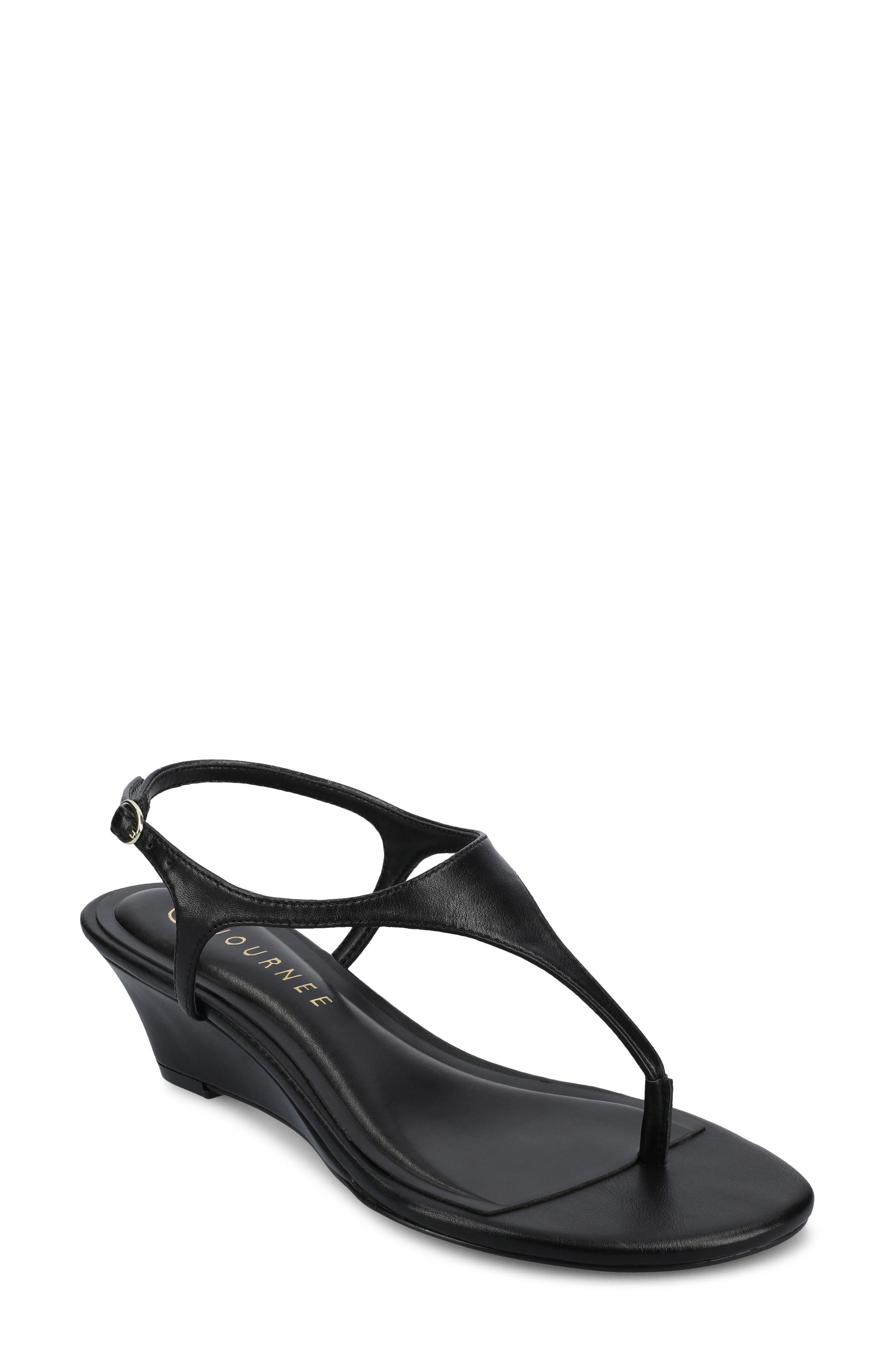 Journee Collection Kathryn Wedge Slingback Sandal