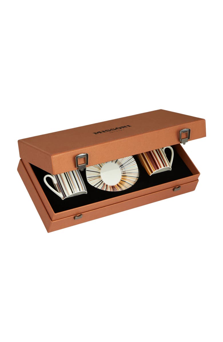 Missoni Home Jenkins Set Of 2 Coffee Cups & Saucers, Alternate, color, 