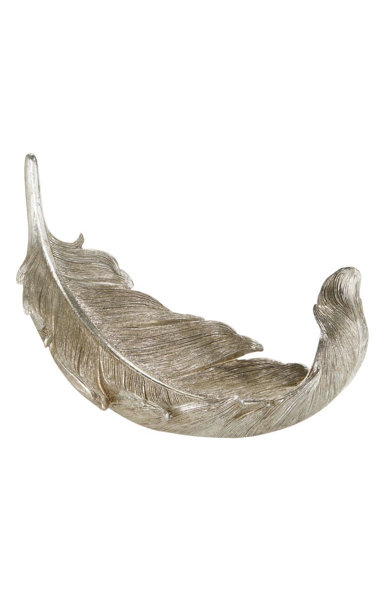 NEXT Silver Feather Sculpture, Main, color, 