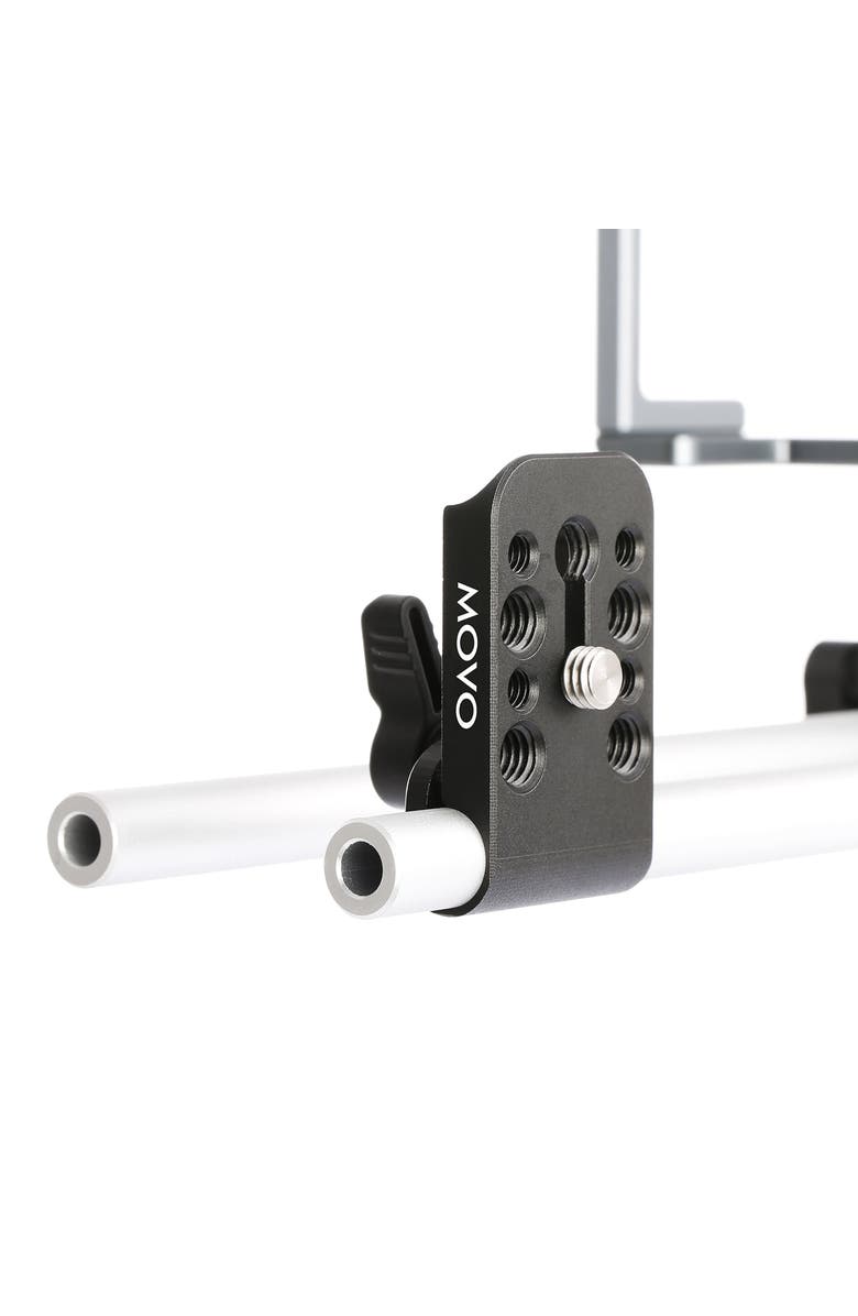 MOVO CAB1000 15mm Modular Rod Clamp Adapter, Alternate, color, Black