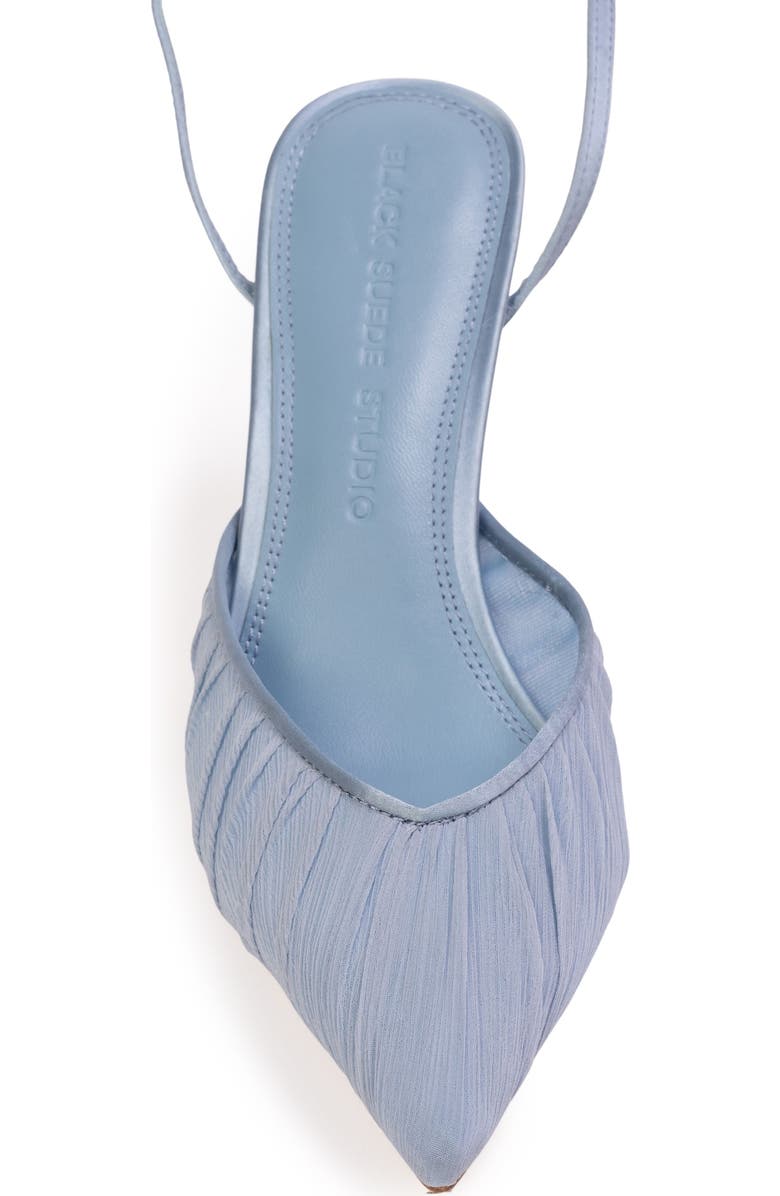 BLACK SUEDE STUDIO Melody 80 Pump, Alternate, color, Ashley Blue Tulle