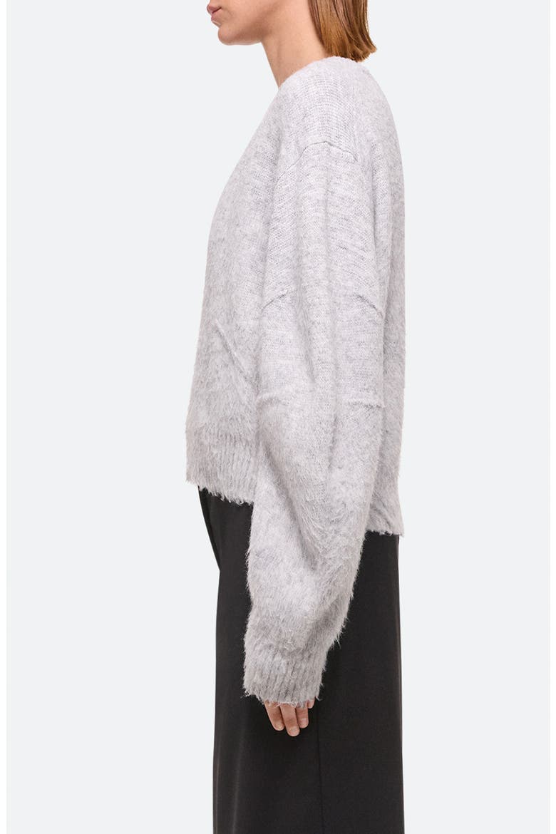 Apex Crewneck Sweater, Alternate, color, LIGHT HEATHER GREY
