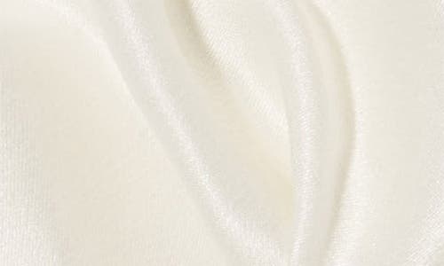 Lunya Washable Silk Classic Scrunchie In Tranquil White