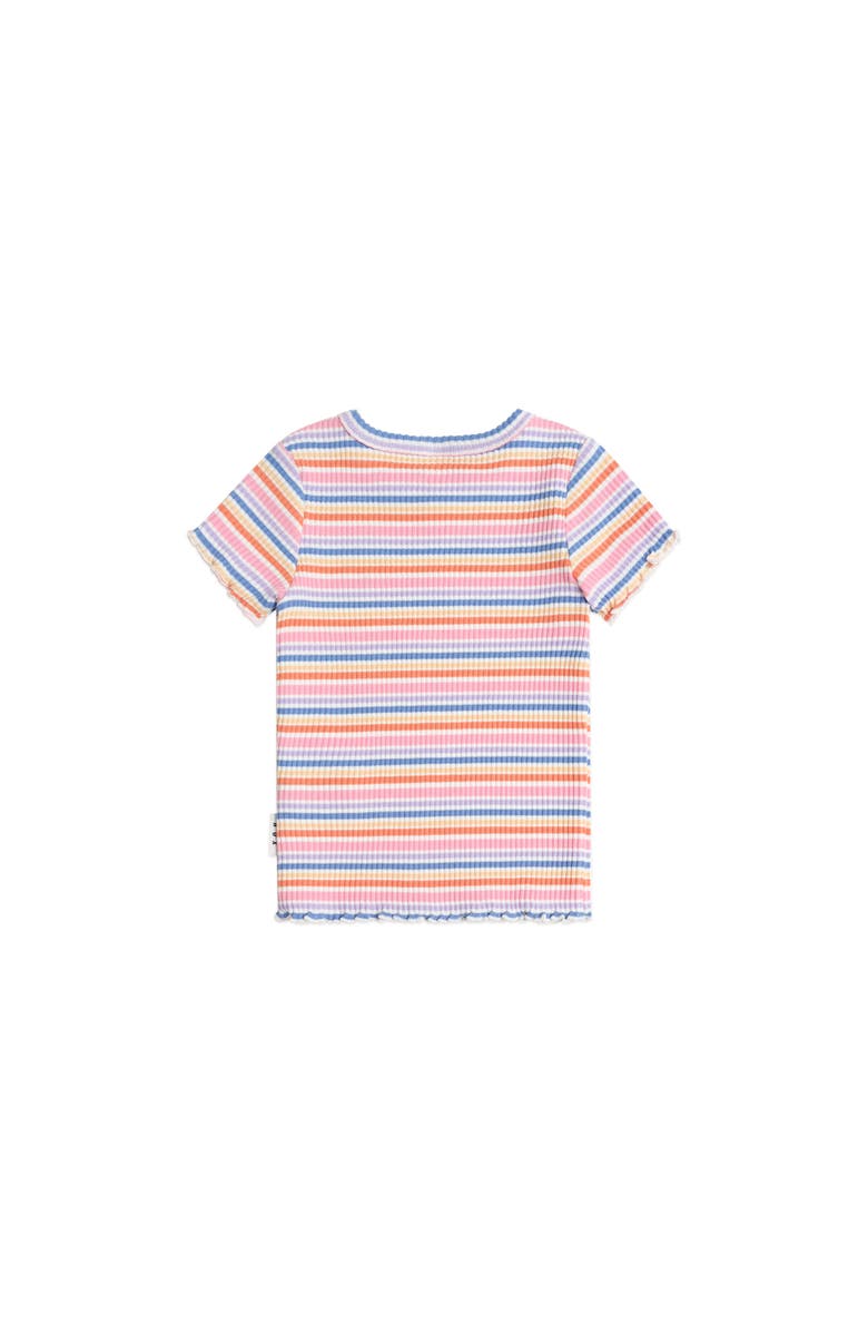 Huxbaby Rainbow Rib Tee, Alternate, color, Multi