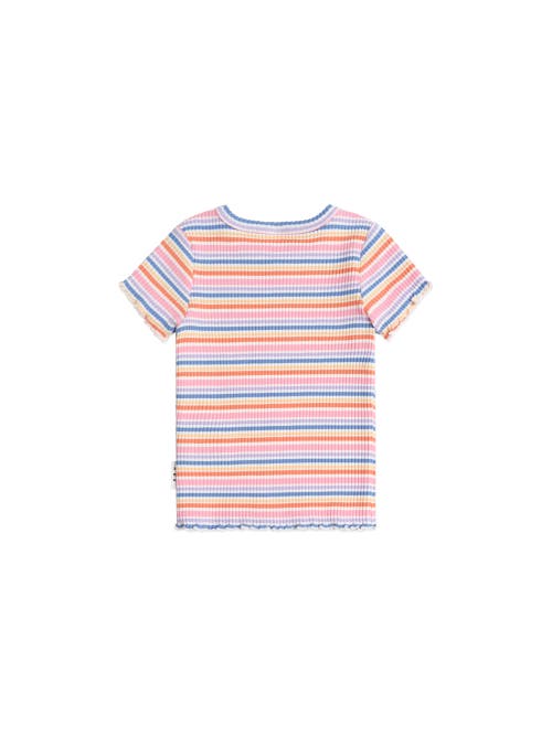 Huxbaby Rainbow Rib Tee In Multi