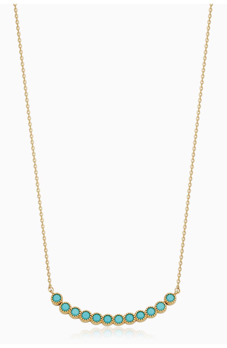 Oradina 14K Yellow Gold Oasis Pendant Necklace, Main, color, Yellow Gold