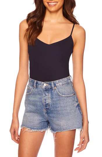 Susana Monaco Essential V-neck Camisole In Midnight