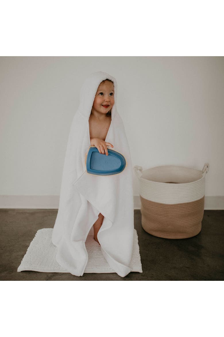Hooded Bath Towel, Alternate, color, White