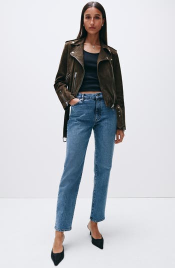 The Borrowed Mid Rise Boyfriend Jeans