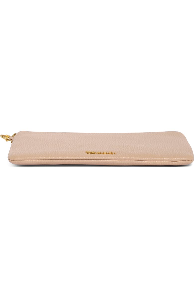 T Tahari Marty Clutch, Alternate, color, Wheat Block