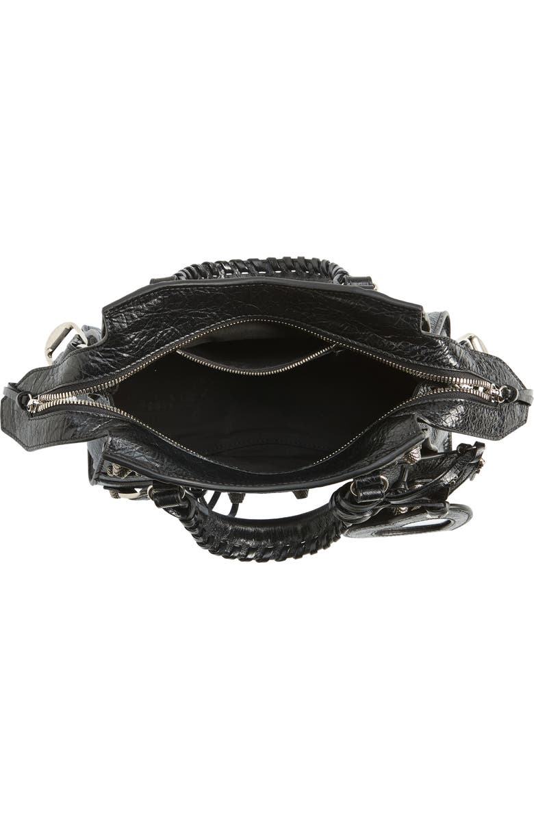 Balenciaga Extra Small Neo Cagole Leather Top Handle Bag, Alternate, color,