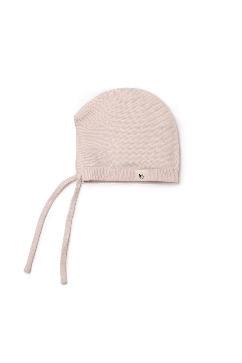 Girl Soft and Breathable Knitted Bonnet, Main, color, Primrose