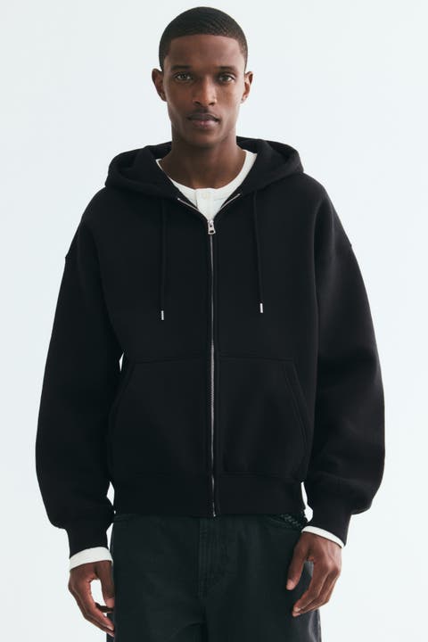 Oversized-Fit Hooded Jacket