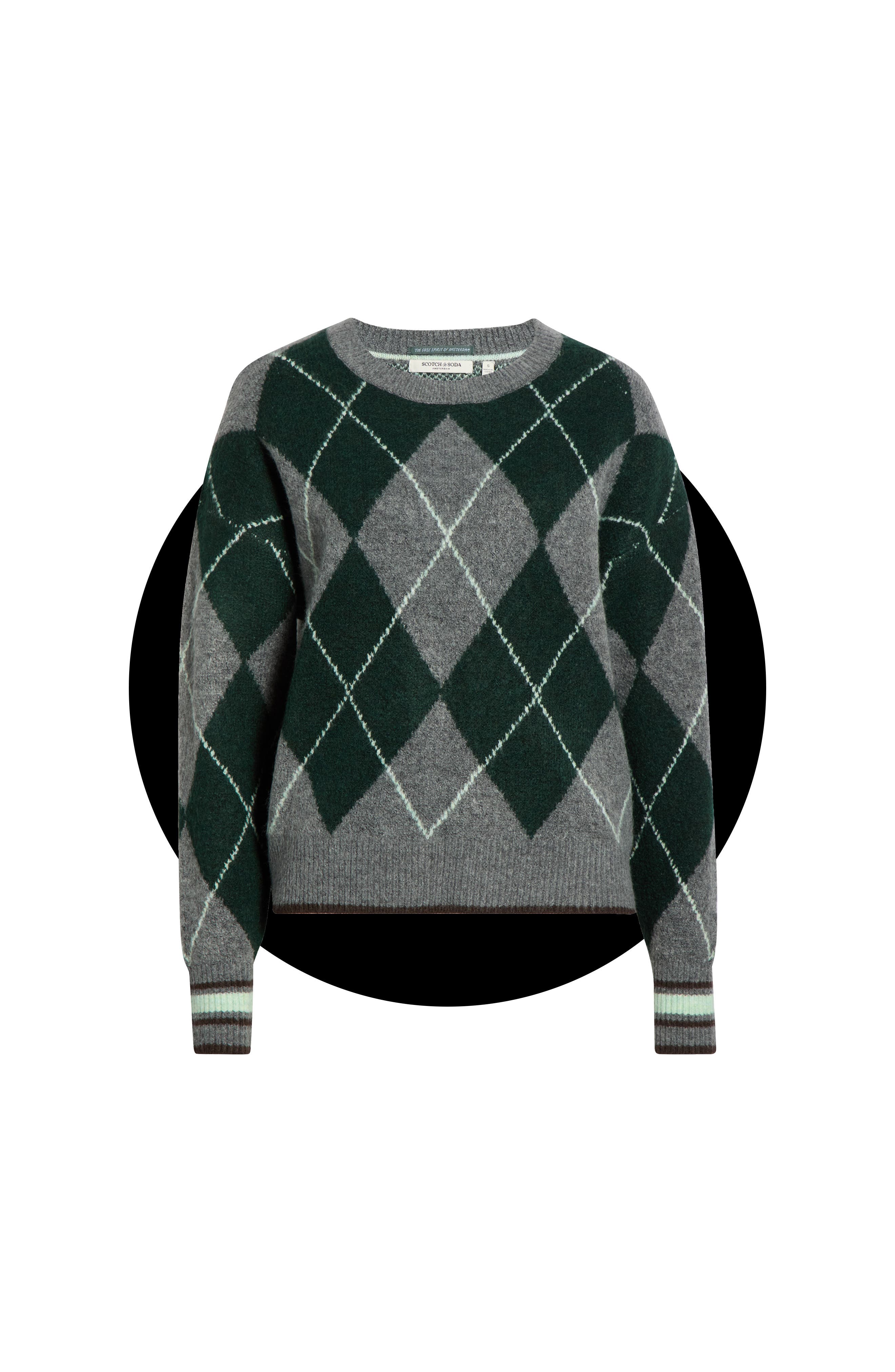 MED GREY HEATHER/ CAMEO GREEN