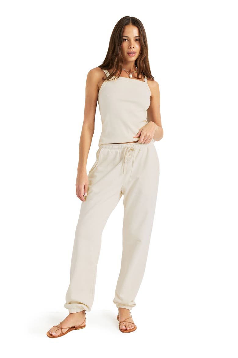Daybreak Square Neck Tank, Alternate, color, CREAM