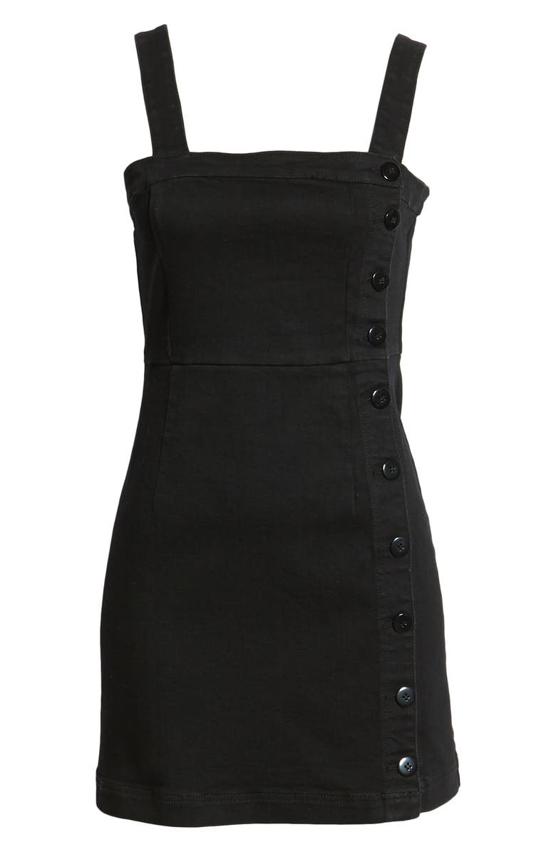 Ten Sixty Sherman Side Button Minidress, Alternate, color,