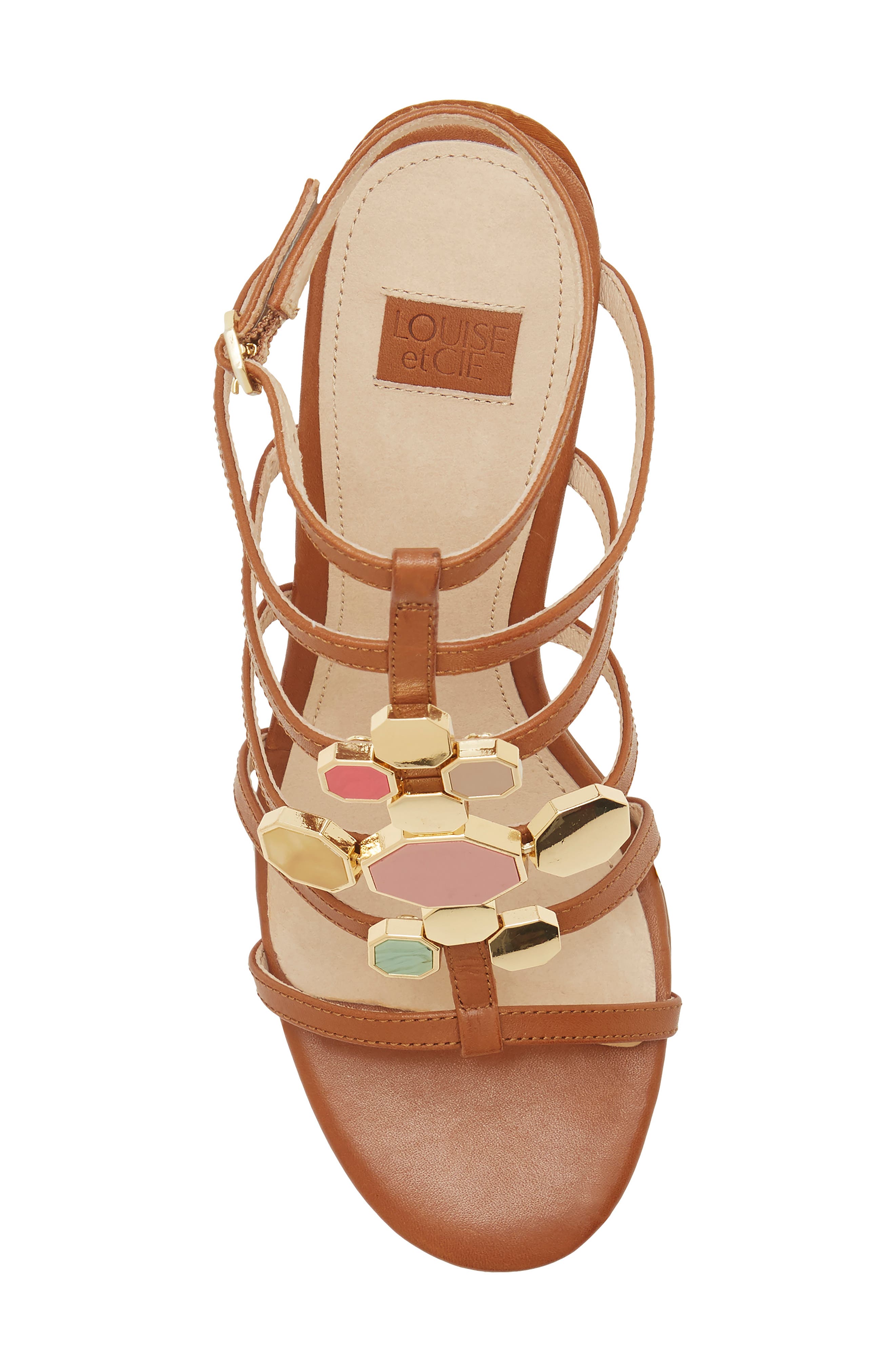 Leeba Sandal, Alternate, color, TOASTED ALMOND LEATHER