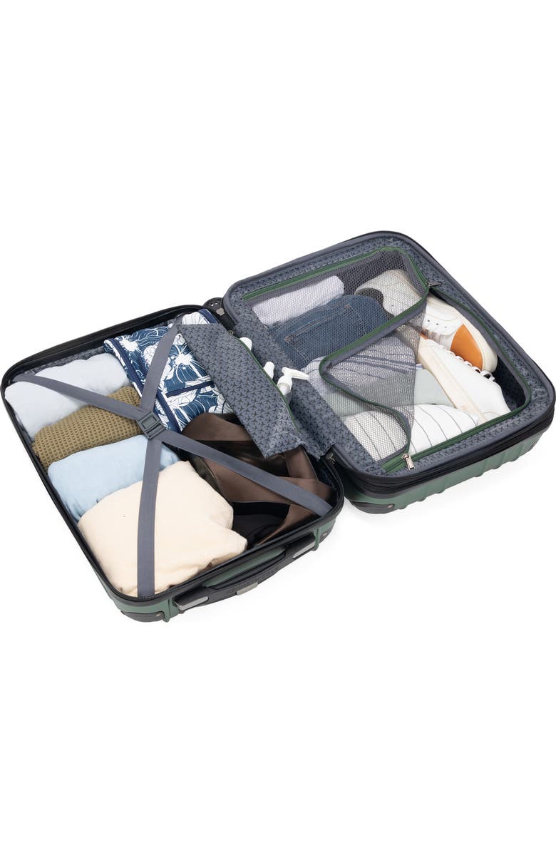 Kenneth Cole Reaction Flying Axis 24" Hardside Spinner Suitcase, Alternate, color,