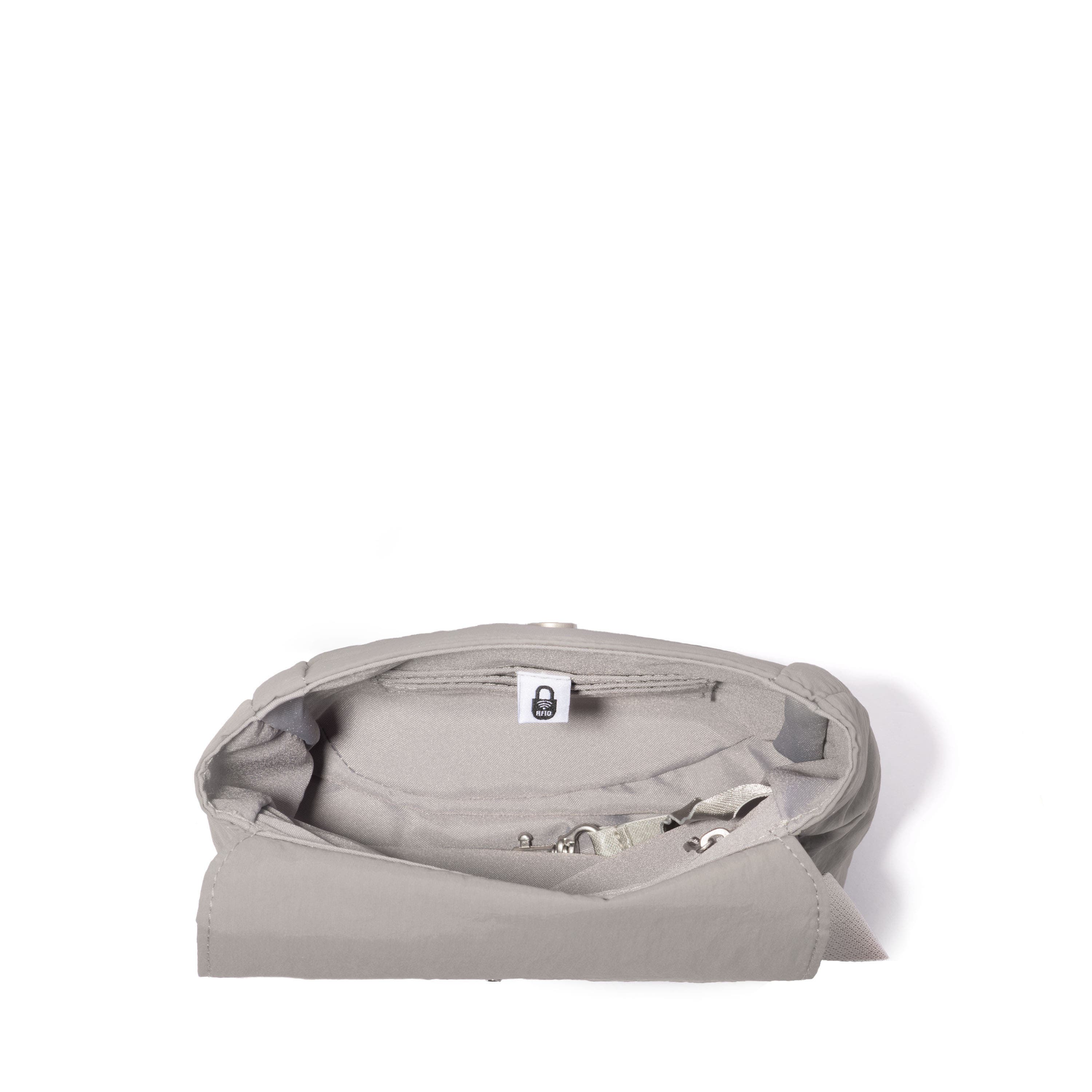 BAGGALLINI Swift Flap Mini Crossbody, Alternate, color, B-Lite Silver Sand