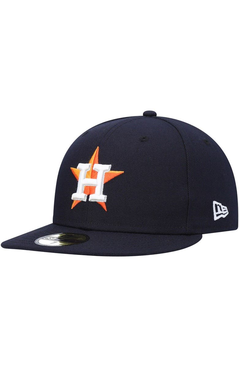 New Era Men's New Era Navy Houston Astros 9/11 Memorial Side Patch 59FIFTY Fitted Hat, Alternate, color, Navy