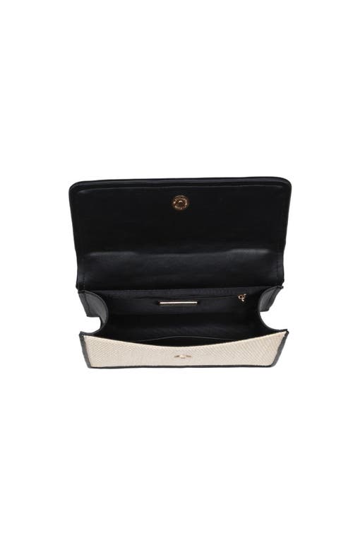 Moda Luxe Ruth Crossbody In Ivory Black